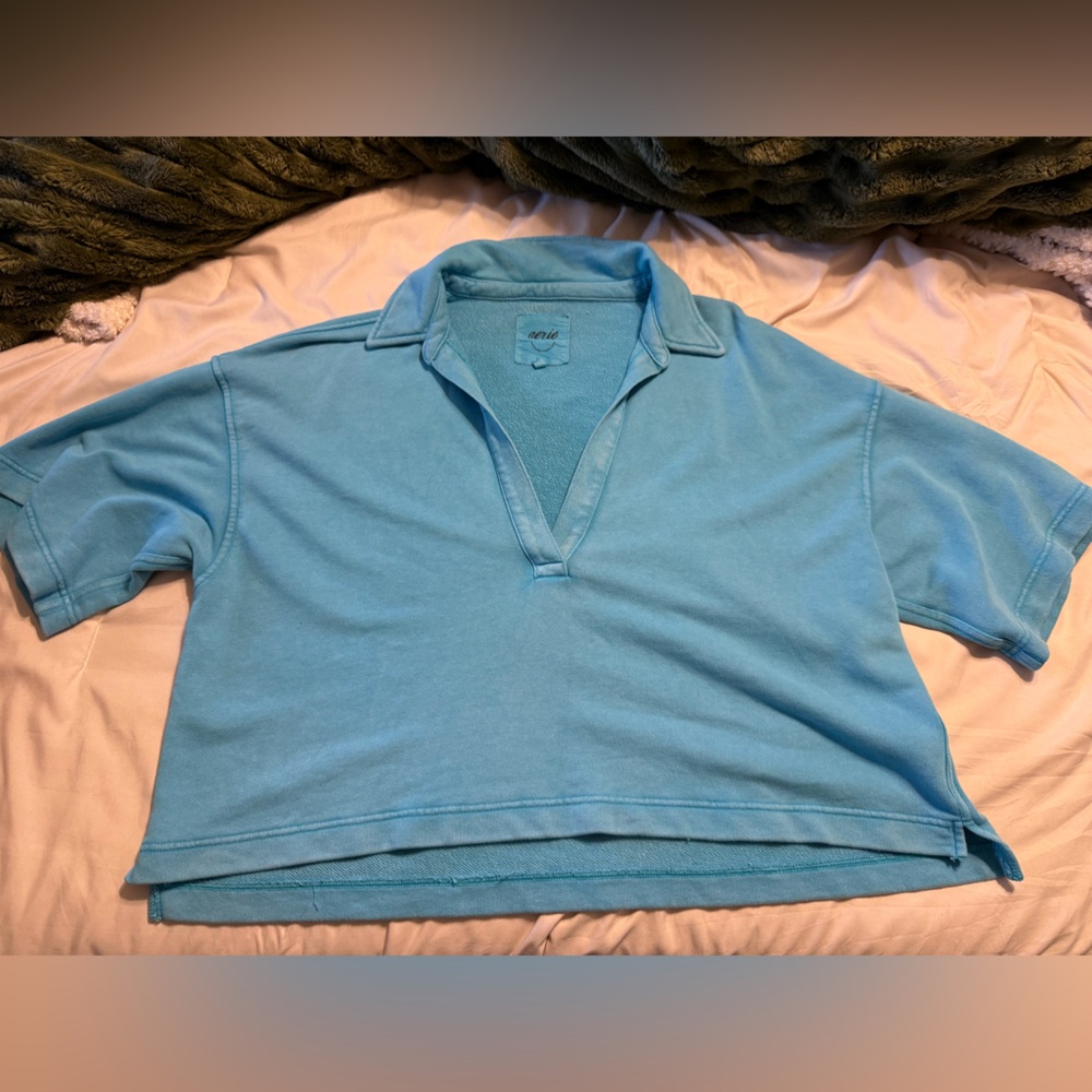 Aerie Light Blue Top
